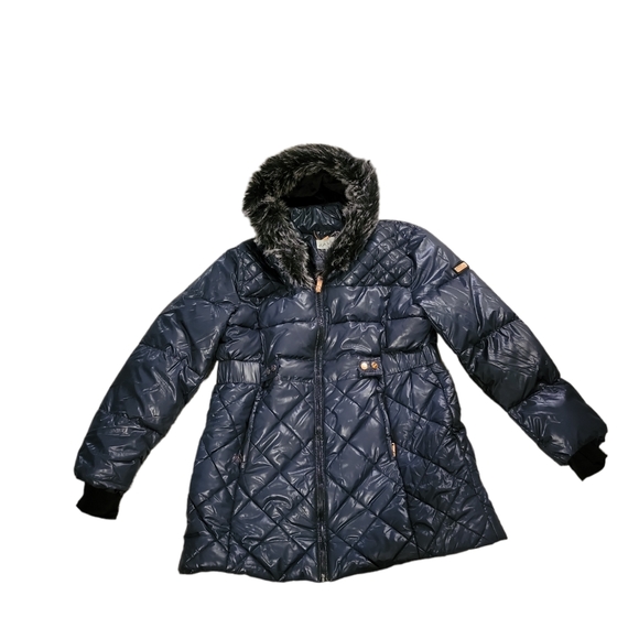 Nicole Miller Jackets & Blazers - Nicole Miller puffer coat with faux fur lined hood
